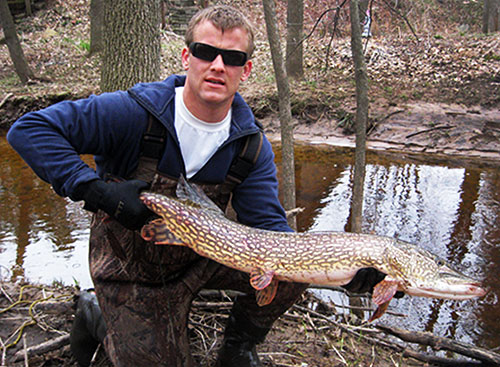 Northern Pike in Wisconsin Waterways from the Green Bay Land Conservation Partners